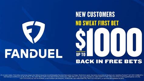 fanduel no sweat first bet